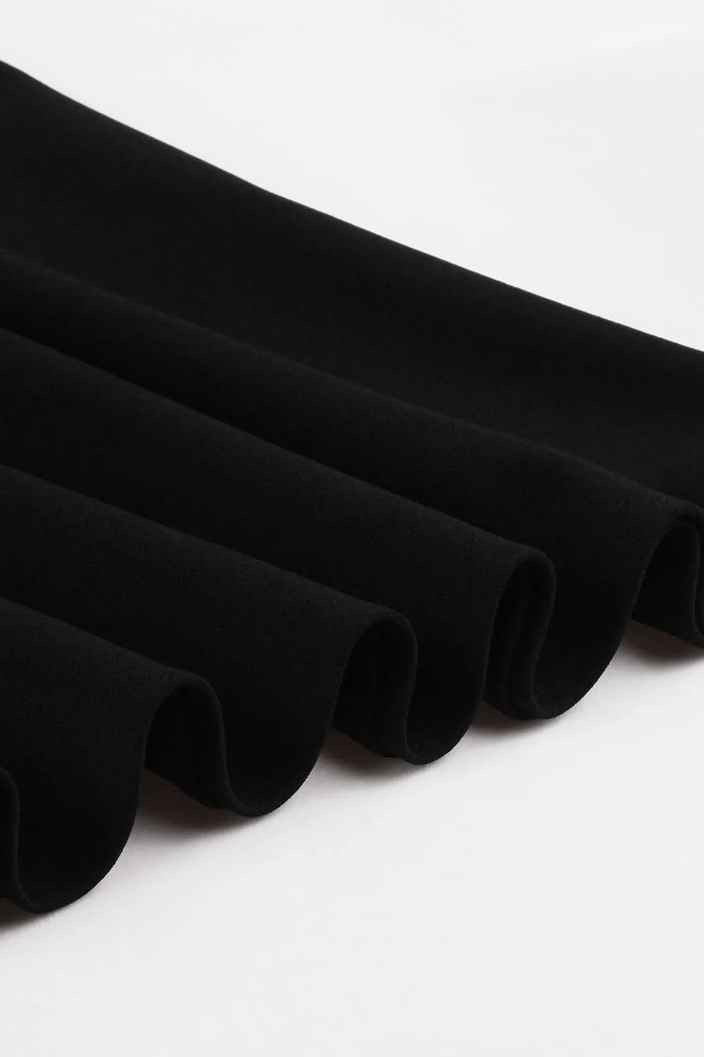 Black Long Sleeves Halloween Dress with Embroidery sold by Zapaka product image thumbnail 5