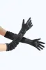 Black Party Gloves With Beadings sold by Zapaka