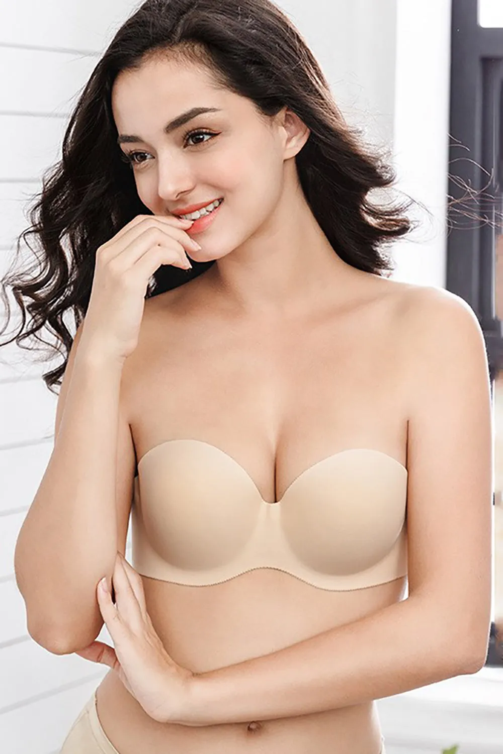 Strapless Push Up Multiway Bra sold by Zapaka