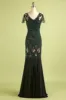 Black and Green 1920s Sequins Flapper Dress sold by Zapaka
