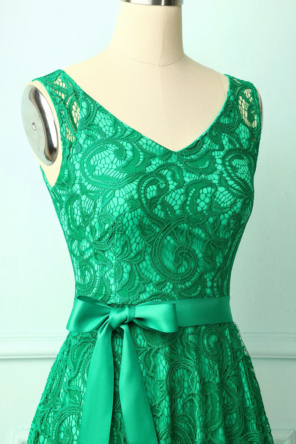 Green Lace Bridesmaid sold by Zapaka product image thumbnail 3