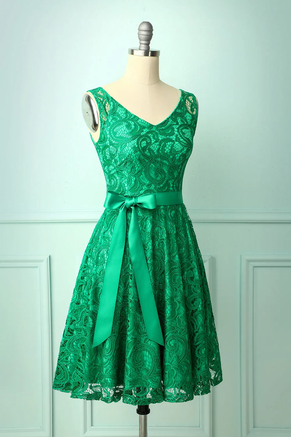 Green Lace Bridesmaid sold by Zapaka product image thumbnail 5