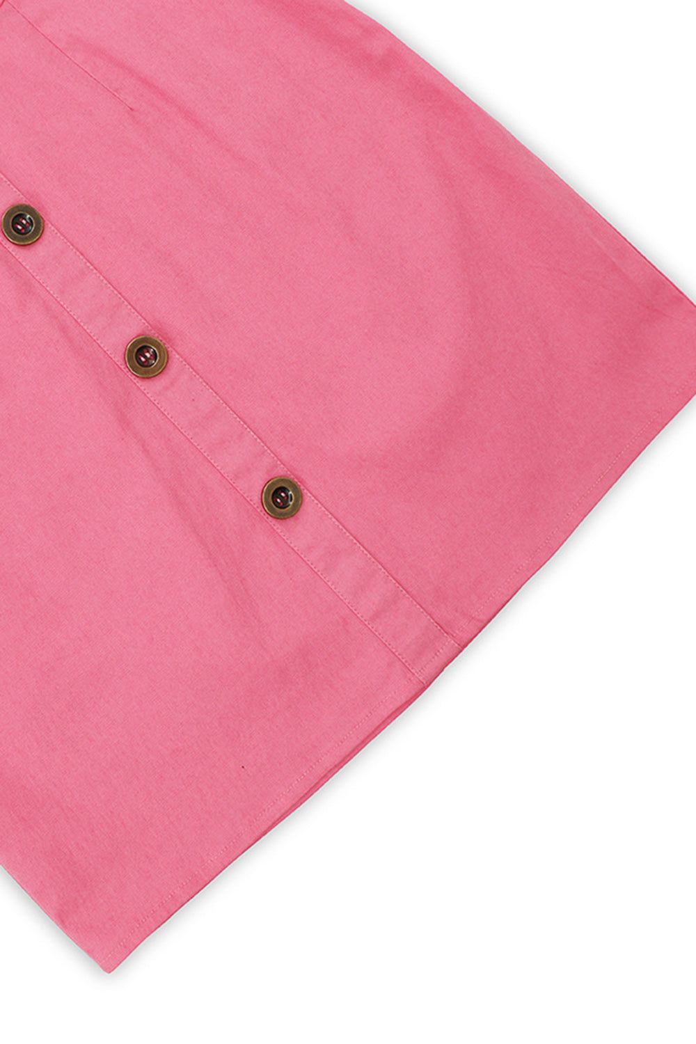 V-Neck Pink Bodycon Party Dress with Button sold by Zapaka product image thumbnail 5