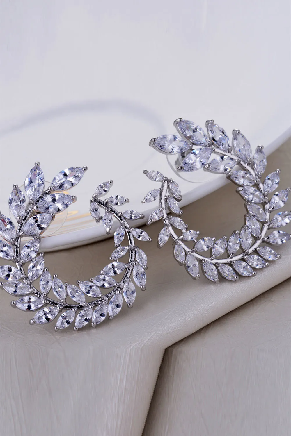 Beaded Bridal Earrings sold by Zapaka product image thumbnail 2
