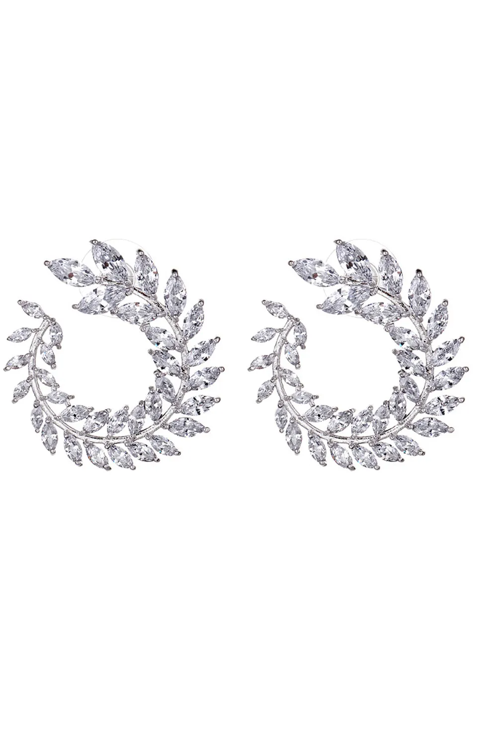 Beaded Bridal Earrings sold by Zapaka