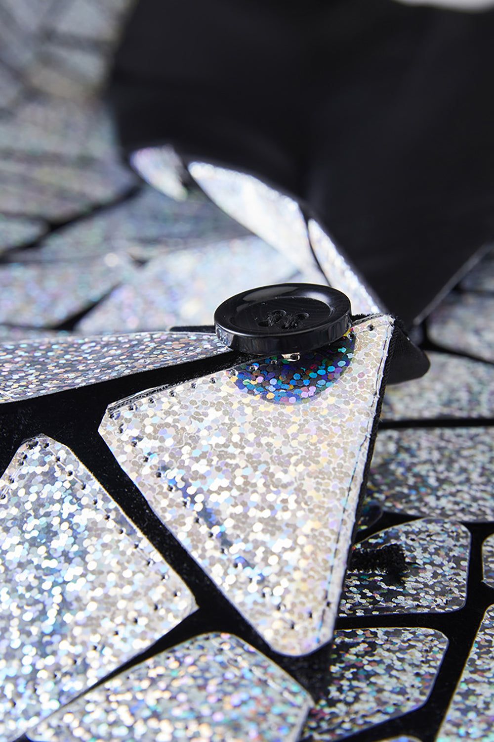 Sparkly Silver Mirror Men Blazer sold by Zapaka product image thumbnail 4