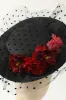 Black Halloween Top Hat With Flowers sold by Zapaka