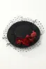 Black Halloween Top Hat With Flowers sold by Zapaka