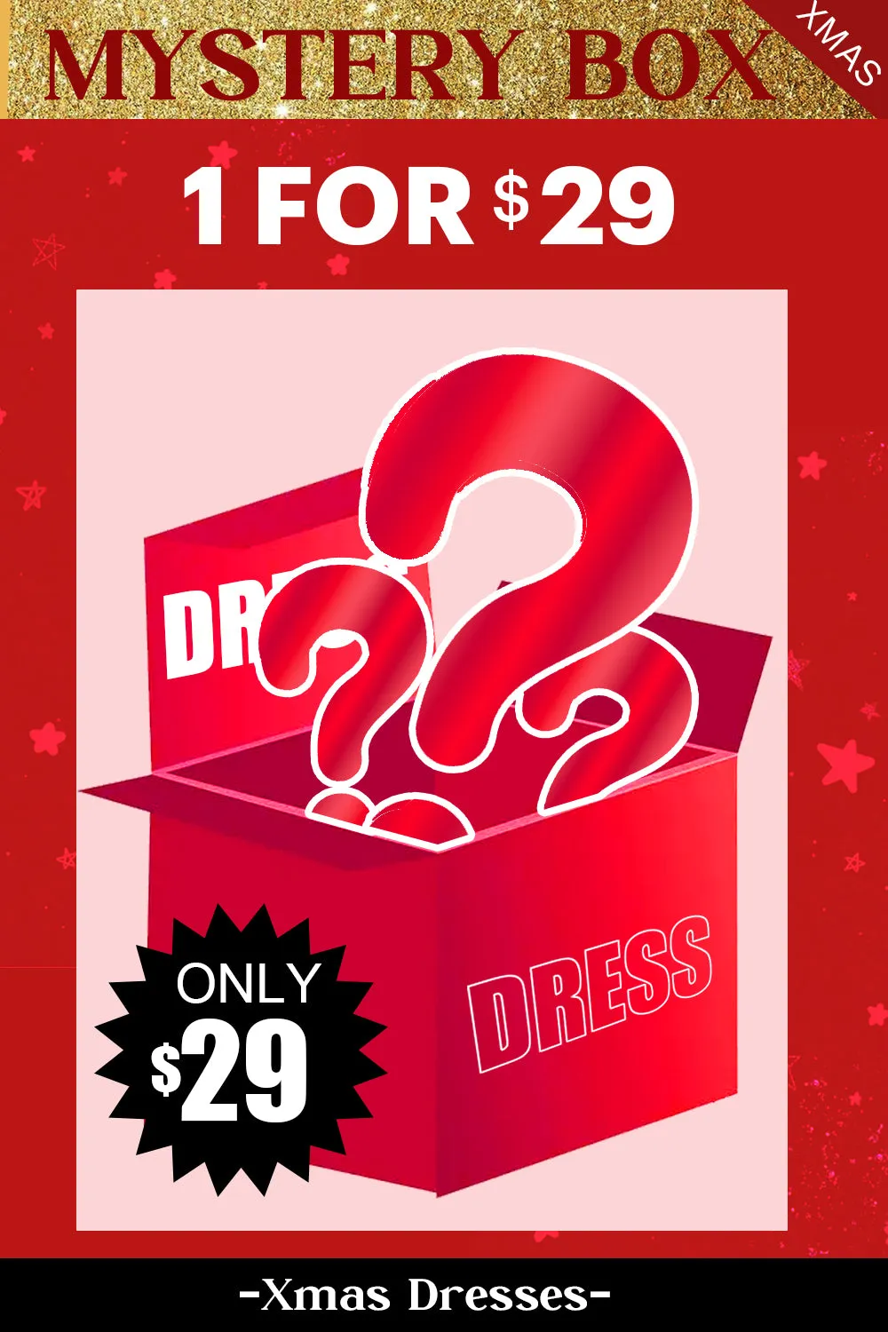 ZAPAKA MYSTERY BOX of 1Pc Xmas Dress sold by Zapaka