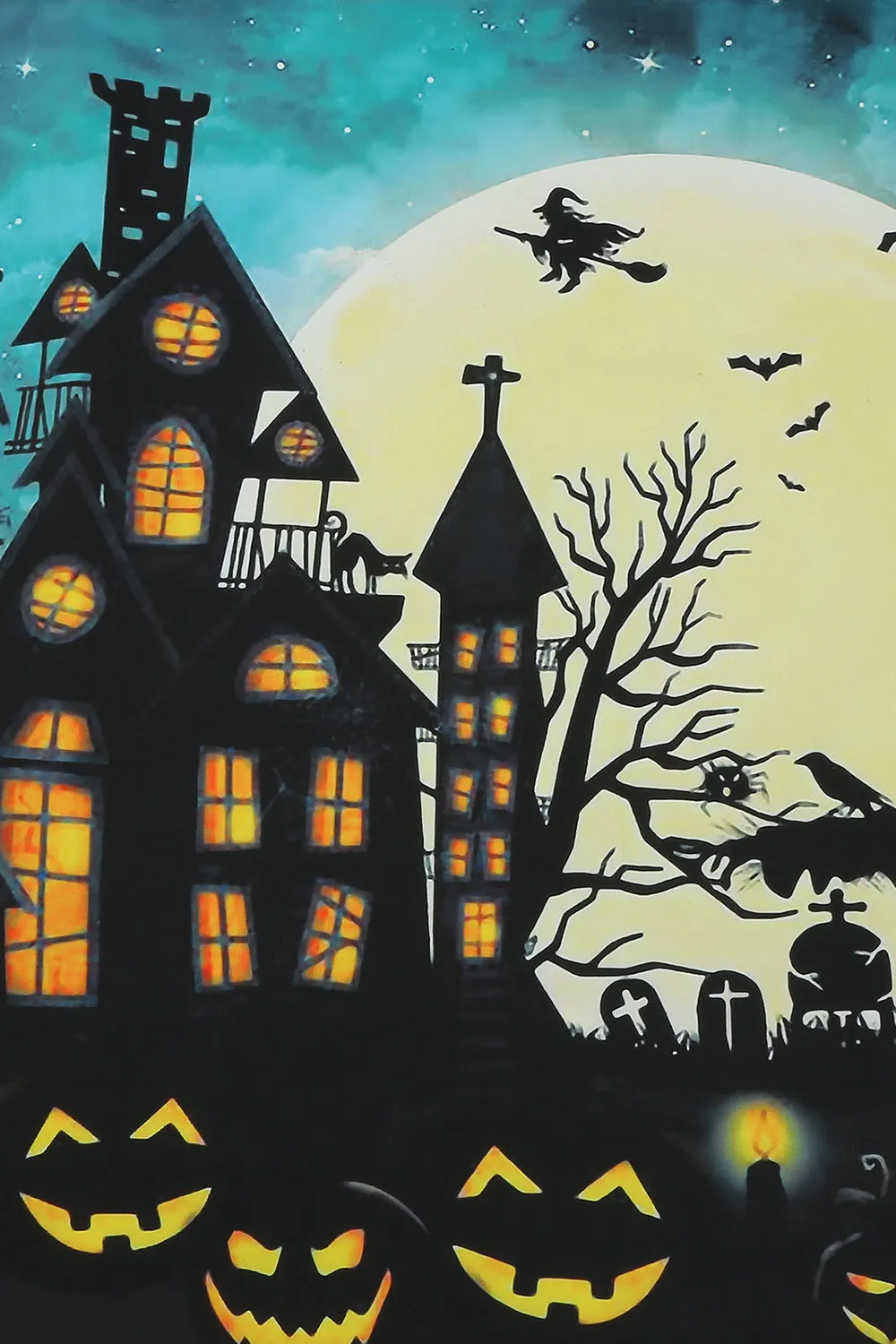 Jewel Neck Halloween Vintage Dress sold by Zapaka product image thumbnail 4