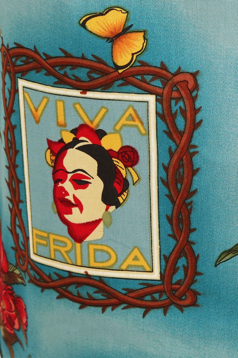 Green Floral Vintage 1960s Dress with Sleeves sold by Zapaka product image thumbnail 4