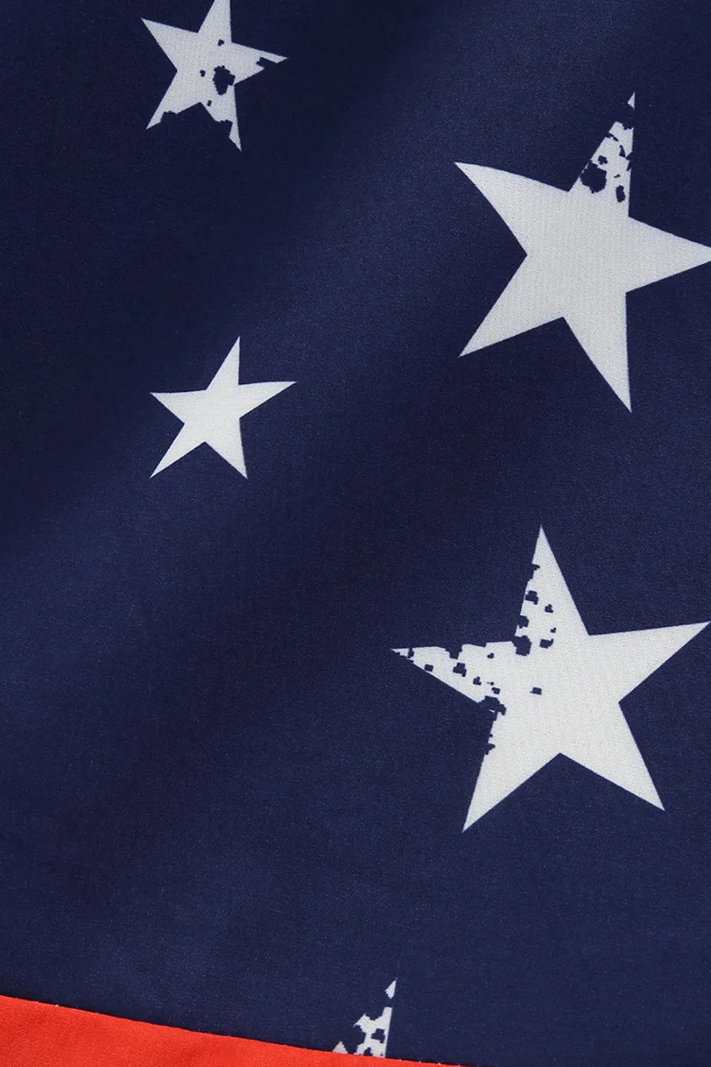 Halter Navy Star Stripes Vintage Dress sold by Zapaka product image thumbnail 5