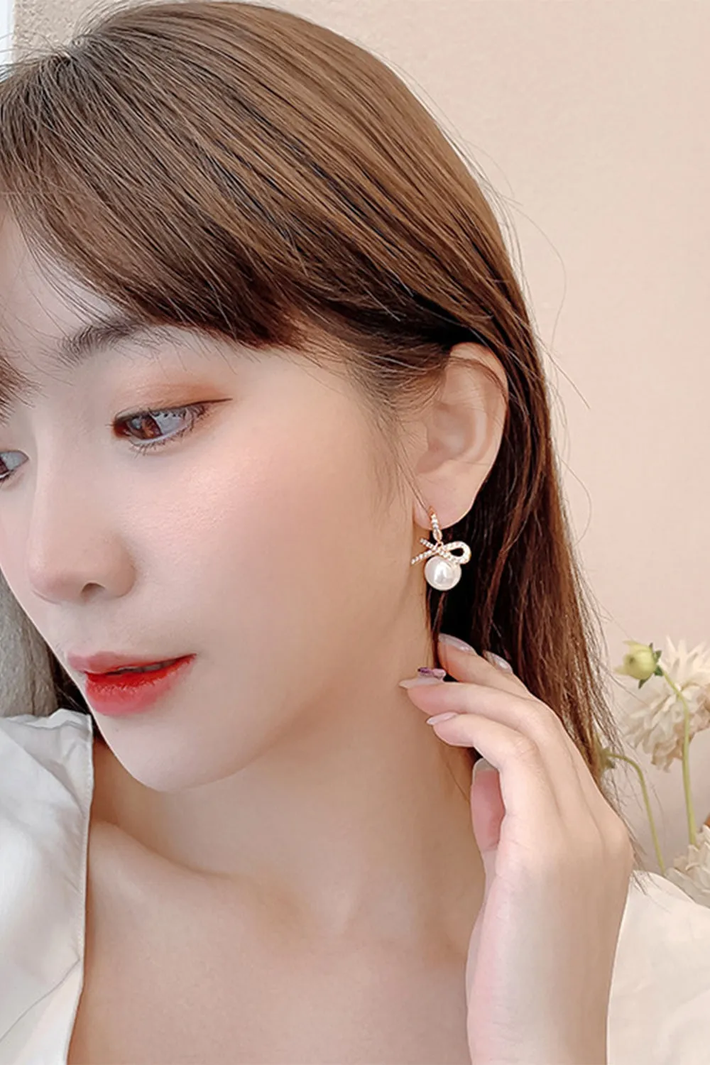 Pearl Beading Earring sold by Zapaka product image thumbnail 4