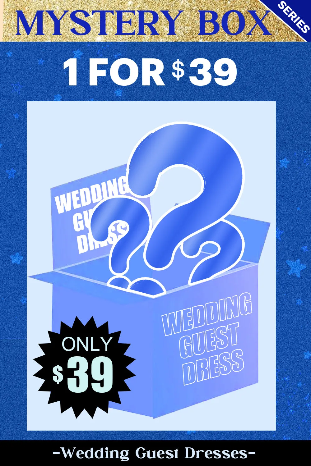 ZAPAKA MYSTERY BOX of 1Pc Wedding Guest Dress sold by Zapaka