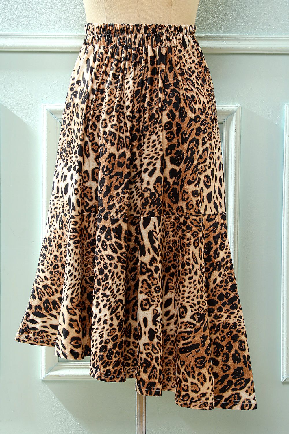 Leopard Printed Skirt sold by Zapaka product image thumbnail 2