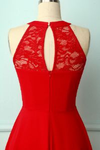 Red Bridesmaid Dress sold by Zapaka
