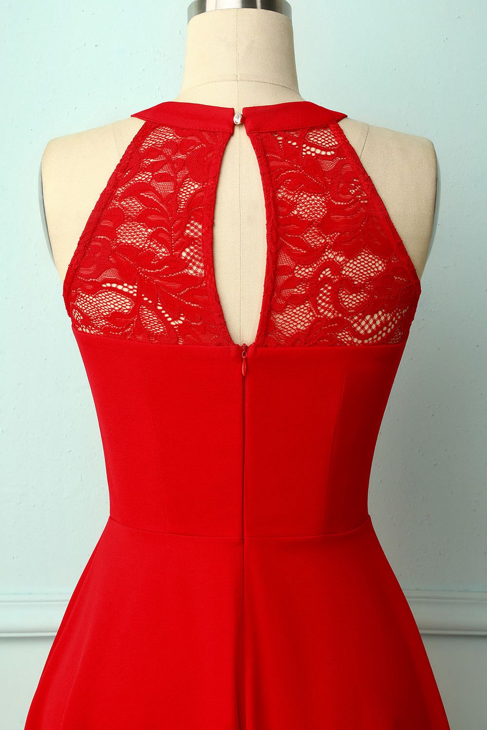 Red Bridesmaid Dress sold by Zapaka product image thumbnail 4