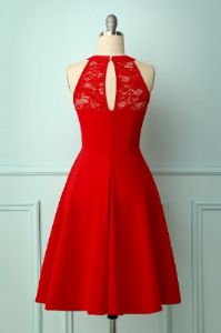 Red Bridesmaid Dress sold by Zapaka