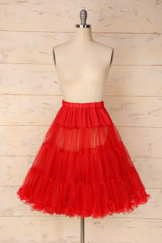 Tulle Red Petticoat sold by Zapaka