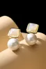 Pearl Opal Temperament Earrings sold by Zapaka