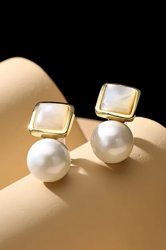 Pearl Opal Temperament Earrings sold by Zapaka