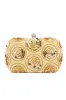 Golden Sparkly Sequin Rhinestone Evening Handbag sold by Zapaka