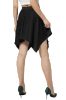 Basic Solid Stretchy High Waist A-line Flared Skater Skirt sold by Zapaka