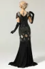 1920s Sequins Flapper Long Dress sold by Zapaka