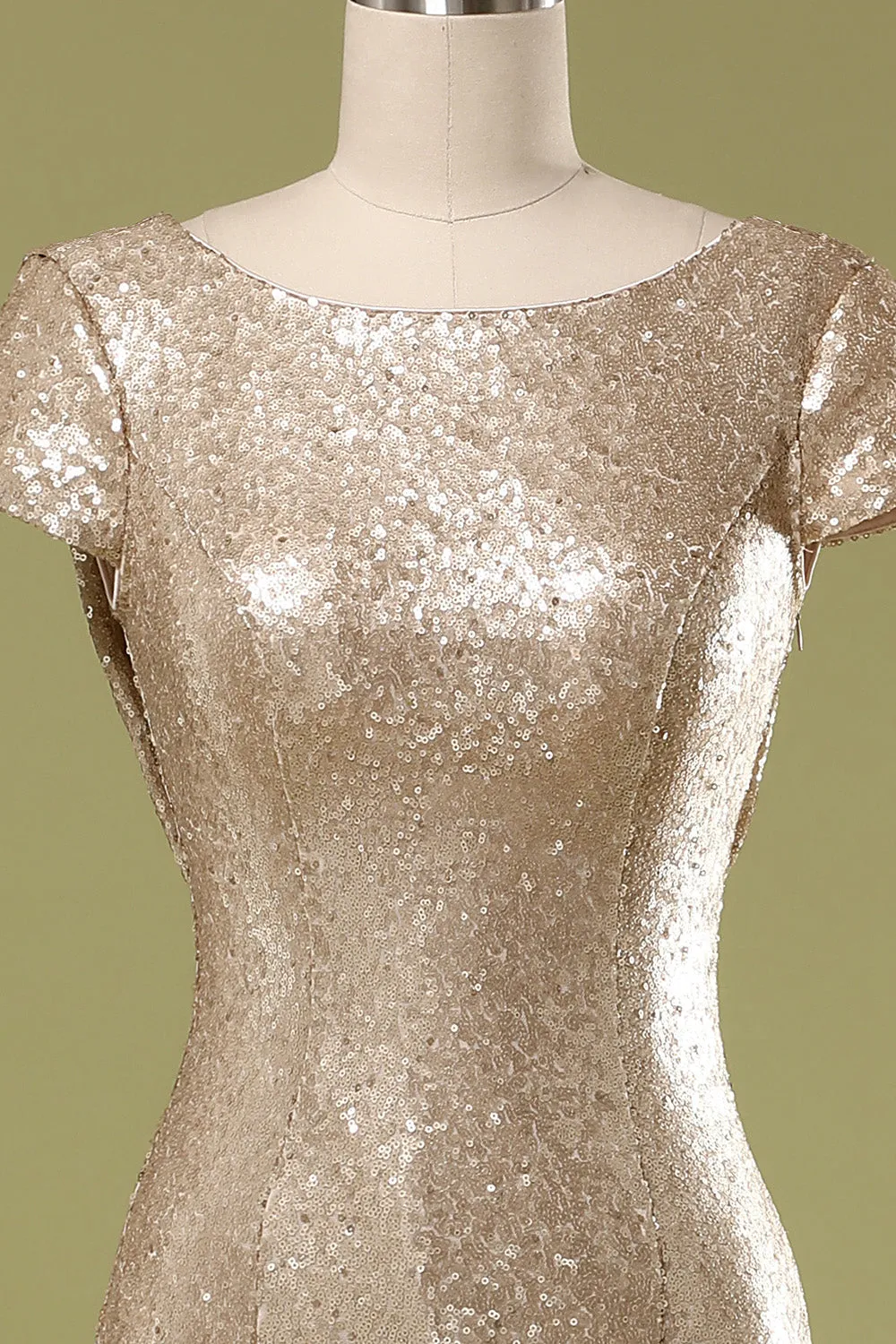 Mermaid Sequins Prom Dress sold by Zapaka product image thumbnail 5