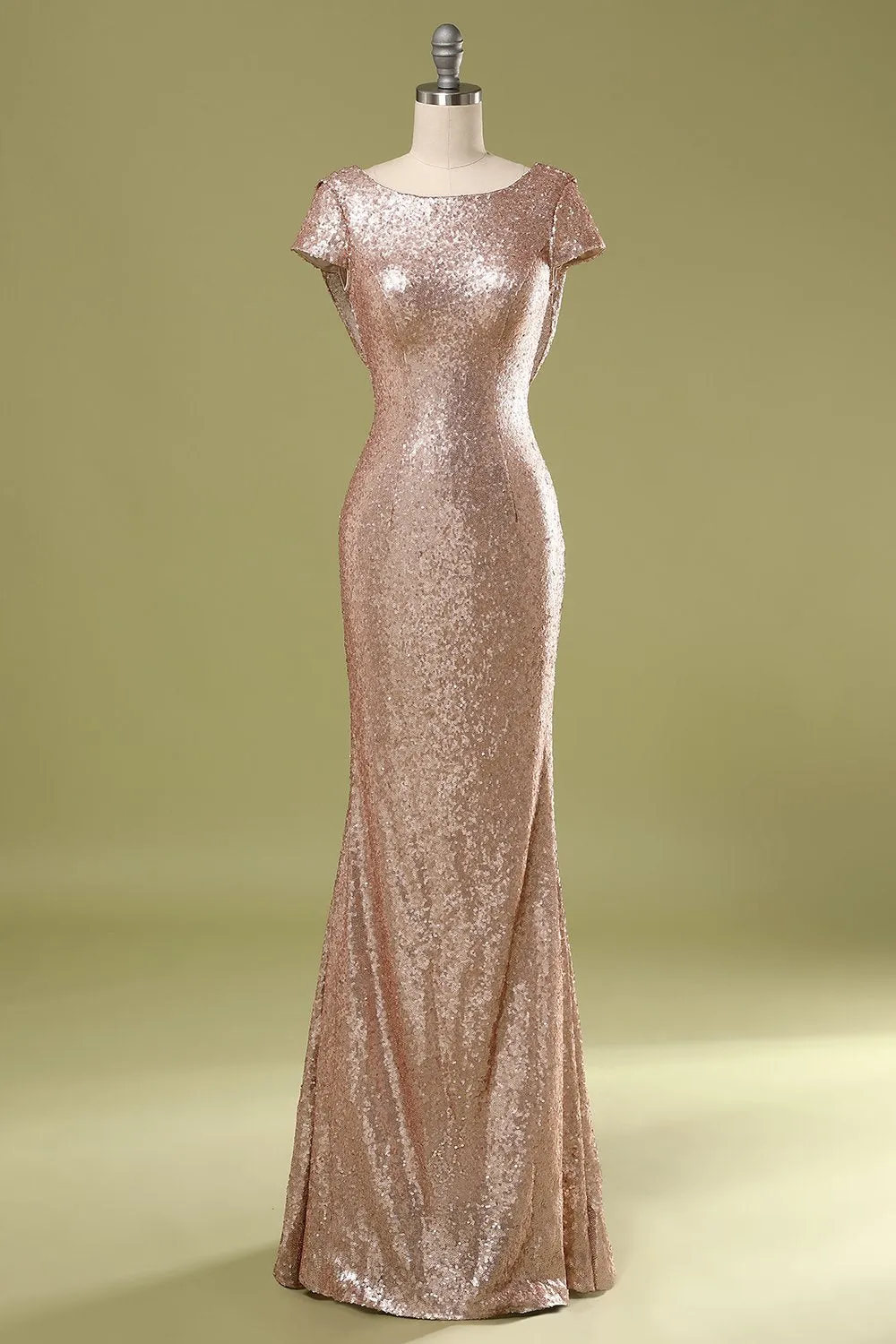 Mermaid Sequins Prom Dress sold by Zapaka product image thumbnail 3