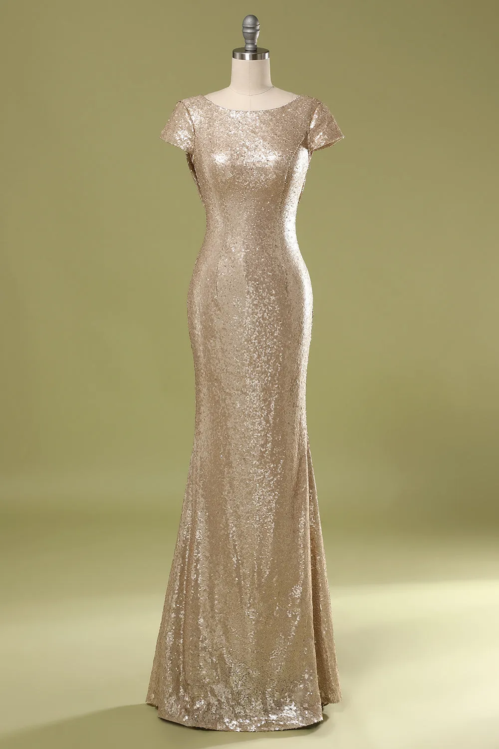 Mermaid Sequins Prom Dress sold by Zapaka