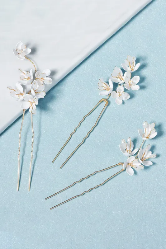 Rhinestone Flower Bridal Headpiece sold by Zapaka