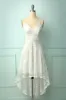 High Low Lace White Dress sold by Zapaka