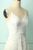 High Low Lace White Dress sold by Zapaka
