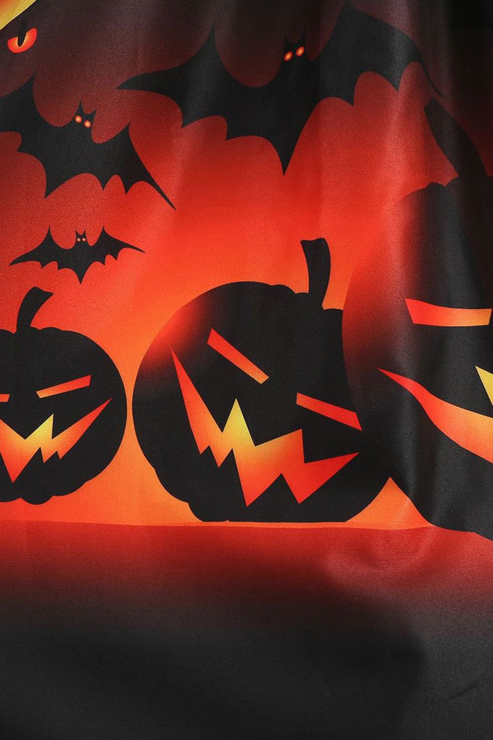 Lace Long Sleeves Black Printed 1950s Swing Dress sold by Zapaka product image thumbnail 5