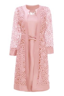 Two Piece Long Sleeves Mother Of Bride Dress sold by Zapaka