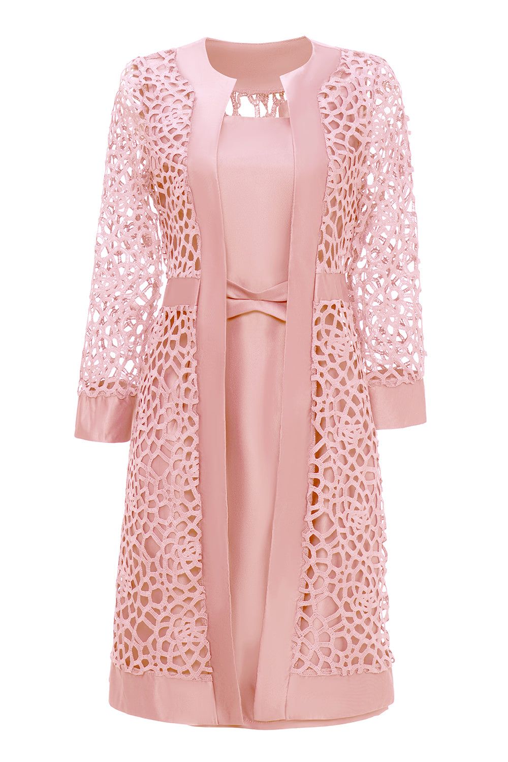 Two Piece Long Sleeves Mother Of Bride Dress sold by Zapaka