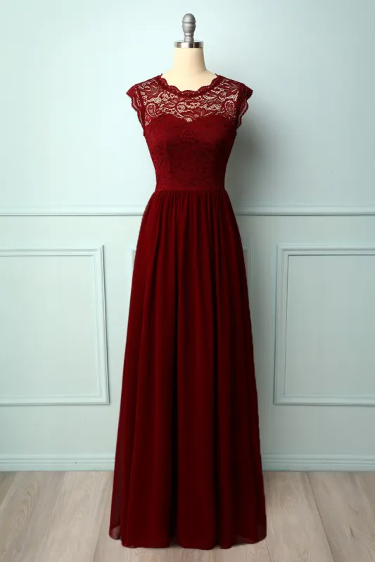Formal Long Lace Dress sold by Zapaka