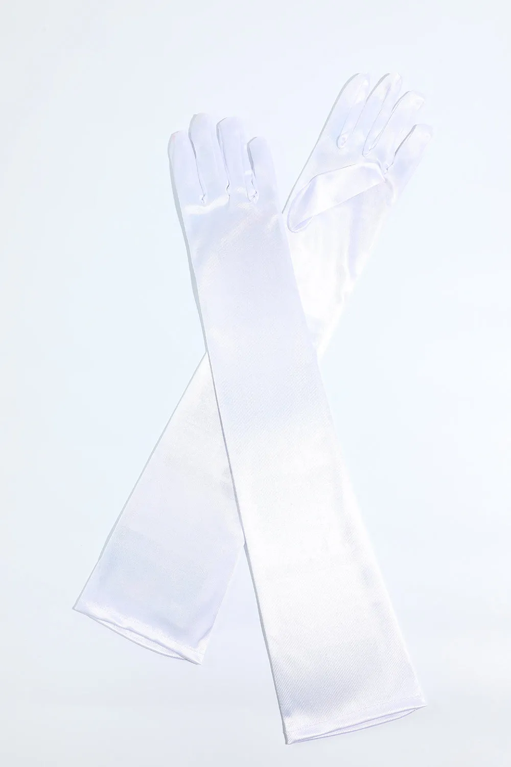 White 1920s Party Gloves sold by Zapaka product image thumbnail 4