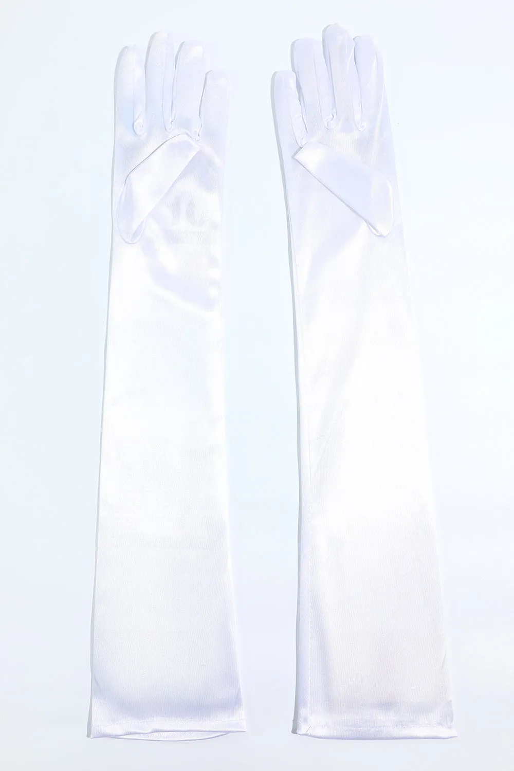 White 1920s Party Gloves sold by Zapaka product image thumbnail 5