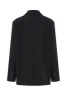 Sparkly Beaded Black Notched Lapel Blazer sold by Zapaka