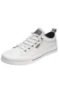 White Slip-on Lace Up Light Weight Men's Shoes sold by Zapaka