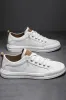 White Slip-on Lace Up Light Weight Men's Shoes sold by Zapaka
