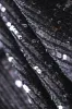 Sparkly Black Sequins Double Breasted Women Prom Blazer sold by Zapaka