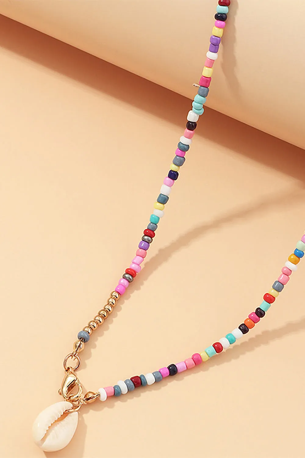 Colorful Boho Style Necklace sold by Zapaka product image thumbnail 4