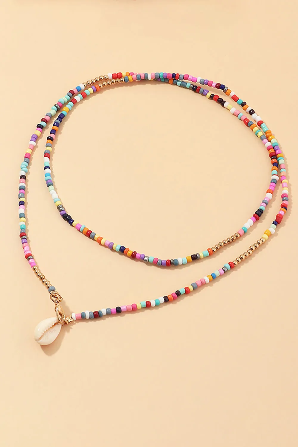 Colorful Boho Style Necklace sold by Zapaka