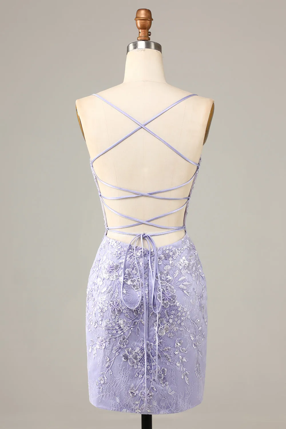 Pretty Bodycon Corset Homecoming Dress With Lace Detail sold by Zapaka product image thumbnail 2