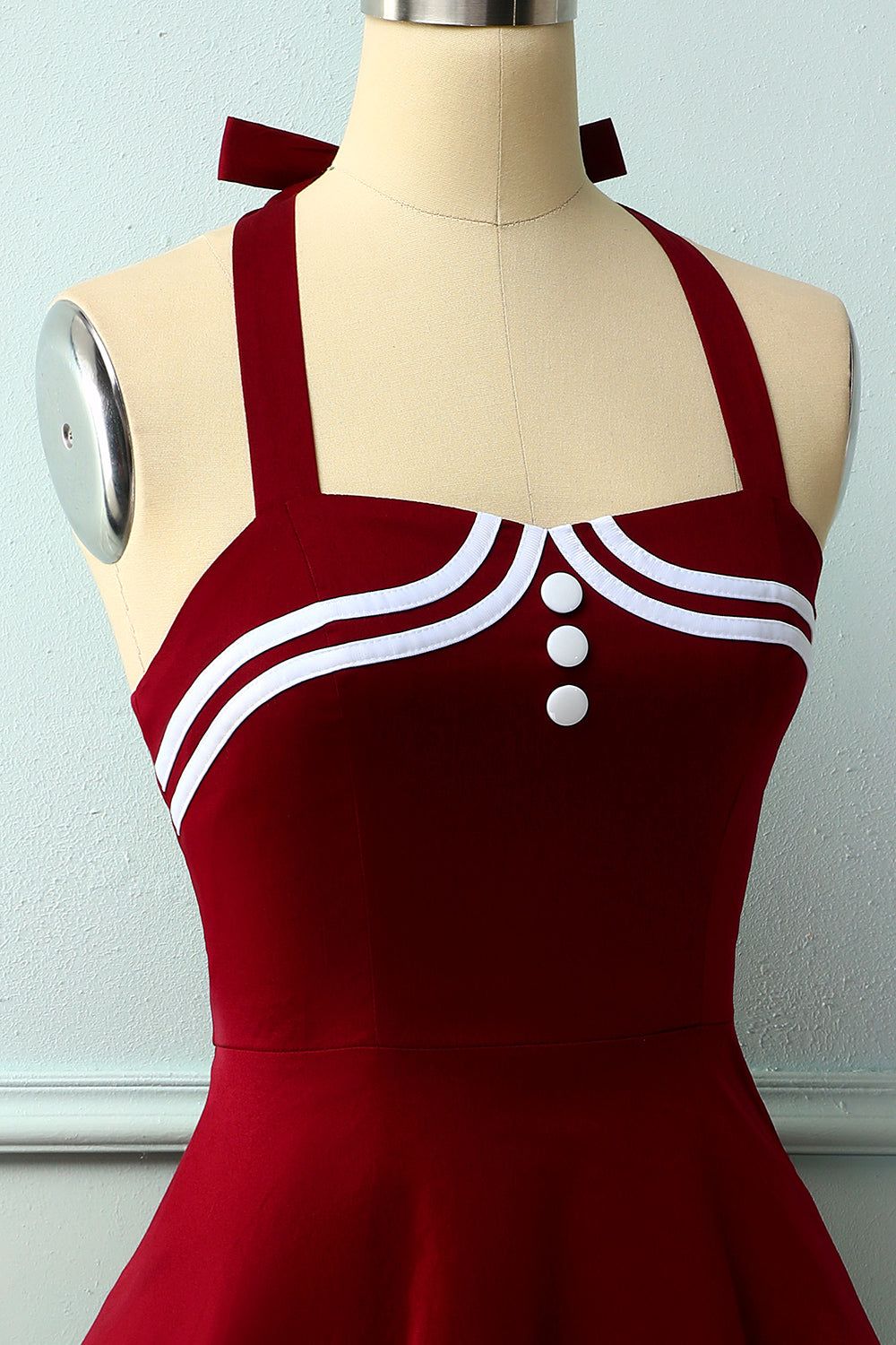 50s Rockabilly Pin Up Dress sold by Zapaka product image thumbnail 4
