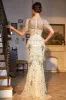 1920s Flapper Dress Golden Vintage Dress Roaring 1920s Sequins Dress sold by Zapaka