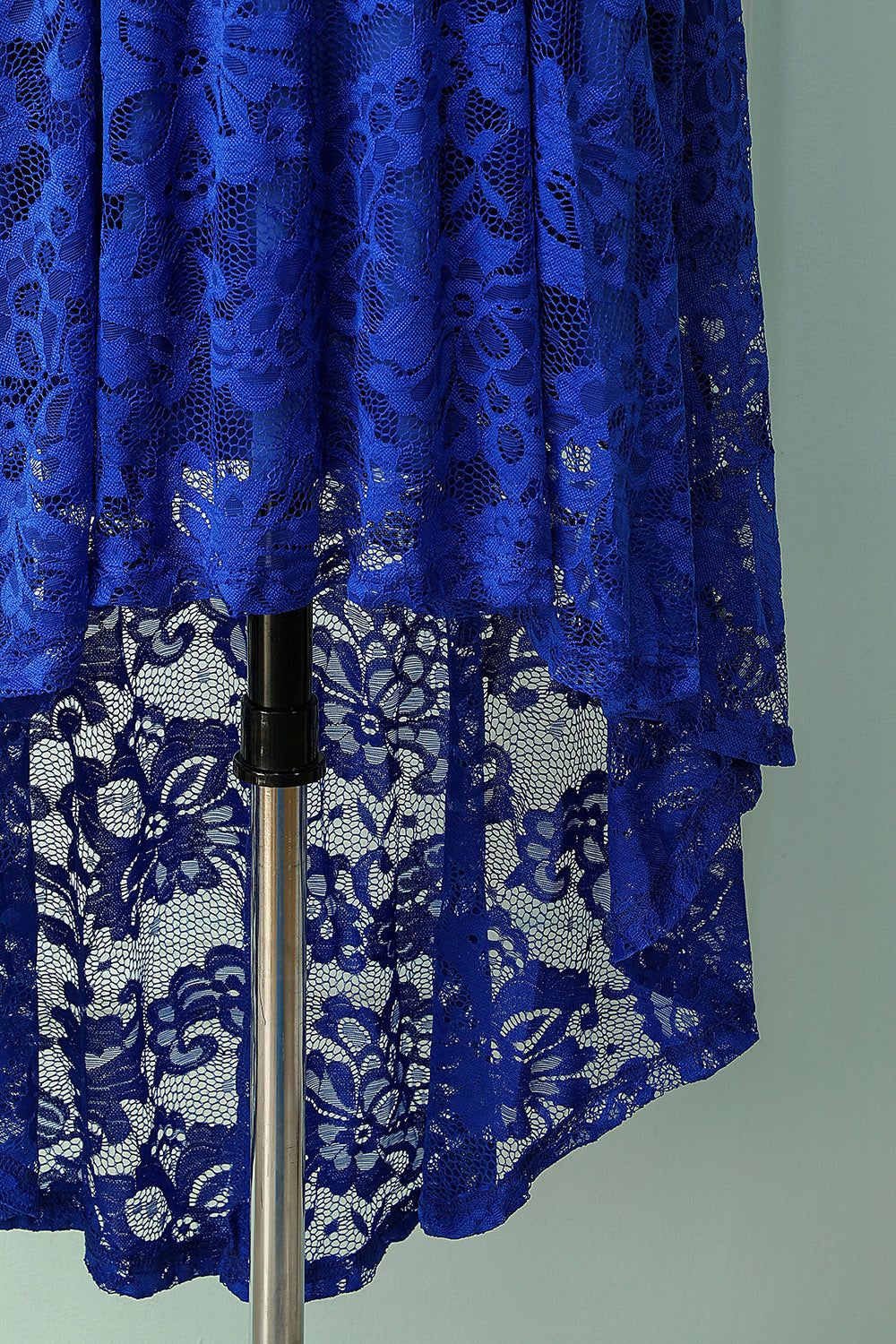 Asymmetric Royal Blue Lace sold by Zapaka product image thumbnail 4